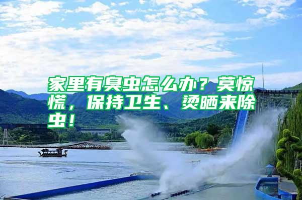 家里有臭蟲(chóng)怎么辦？莫驚慌，保持衛(wèi)生、燙曬來(lái)除蟲(chóng)！