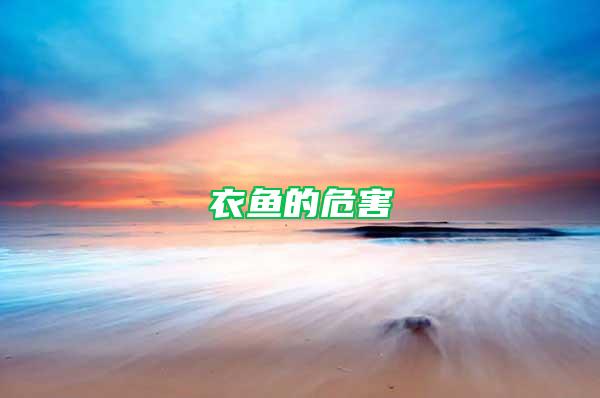 衣魚的危害