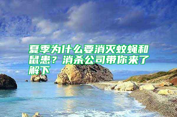 夏季為什么要消滅蚊蠅和鼠患？消殺公司帶你來了解下