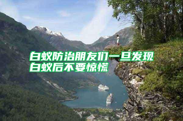 白蟻防治朋友們一旦發(fā)現(xiàn)白蟻后不要驚慌