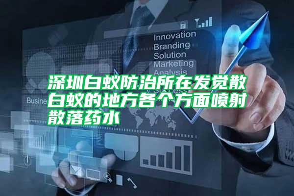 深圳白蟻防治所在發(fā)覺散白蟻的地方各個方面噴射散落藥水