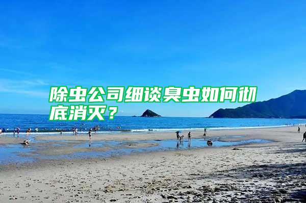 除蟲公司細(xì)談臭蟲如何徹底消滅？