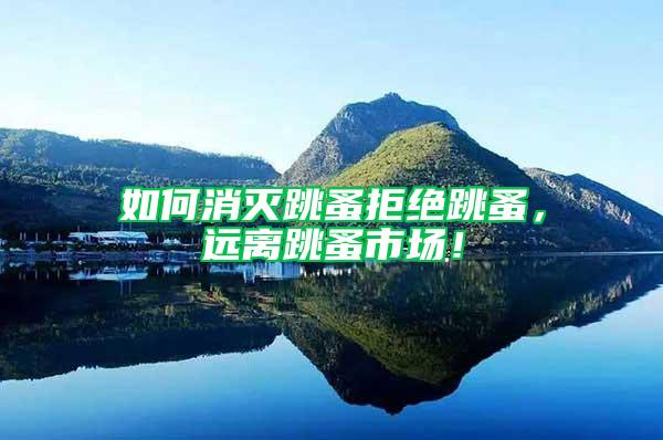 如何消滅跳蚤拒絕跳蚤，遠離跳蚤市場！