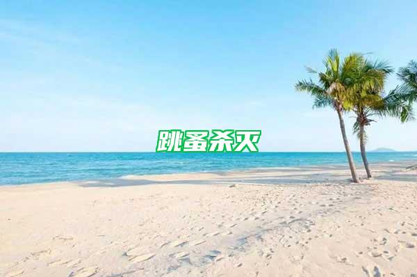 跳蚤殺滅