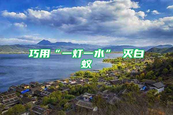 巧用“一燈一水” 滅白蟻