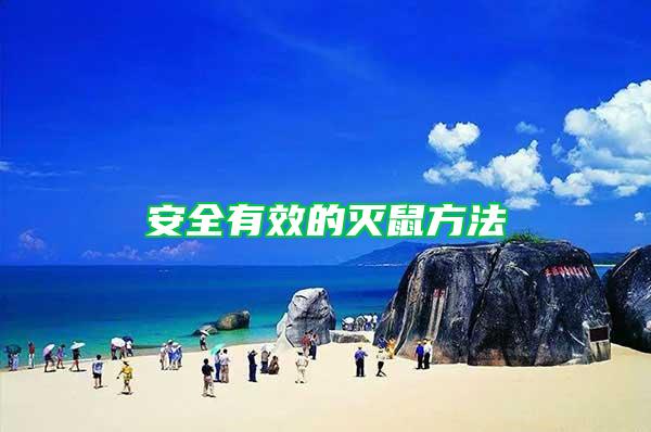 安全有效的滅鼠方法