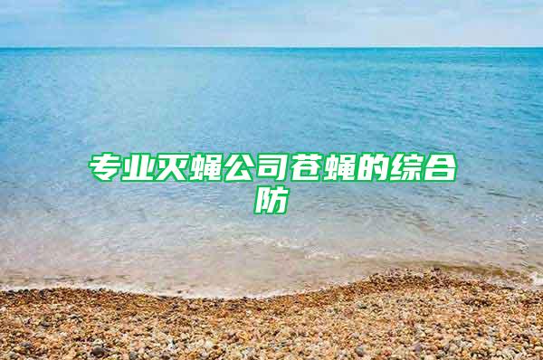 專(zhuān)業(yè)滅蠅公司蒼蠅的綜合防