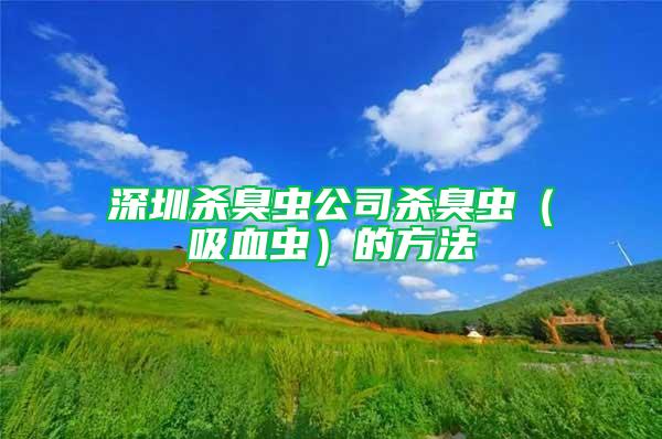 深圳殺臭蟲公司殺臭蟲（吸血蟲）的方法