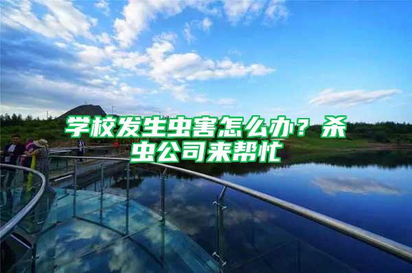 學(xué)校發(fā)生蟲害怎么辦？殺蟲公司來幫忙