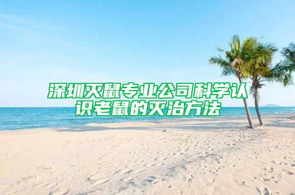 深圳滅鼠專業(yè)公司科學(xué)認(rèn)識老鼠的滅治方法