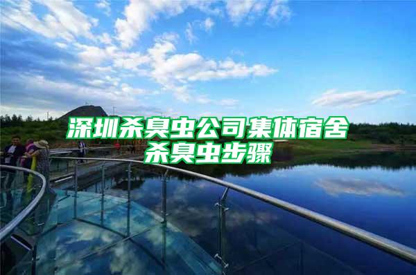 深圳殺臭蟲公司集體宿舍殺臭蟲步驟
