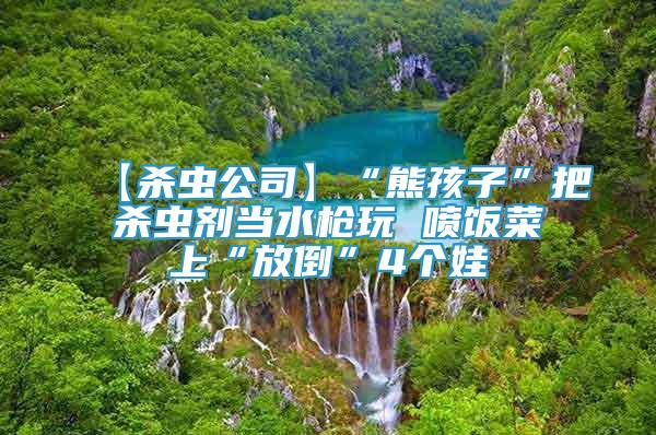 【殺蟲公司】“熊孩子”把殺蟲劑當(dāng)水槍玩 噴飯菜上“放倒”4個(gè)娃