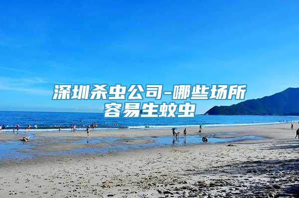 深圳殺蟲公司-哪些場所容易生蚊蟲