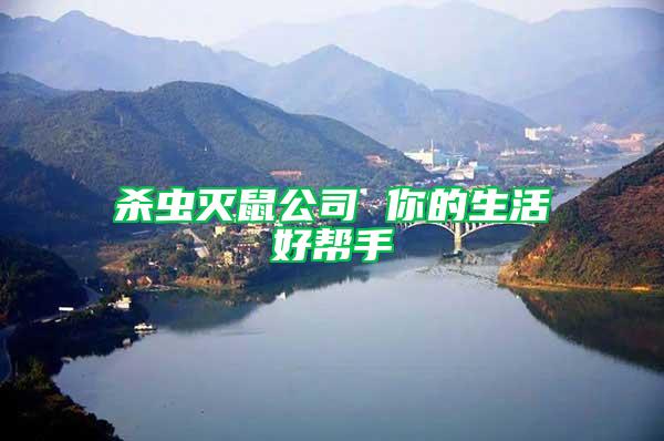 殺蟲滅鼠公司 你的生活好幫手