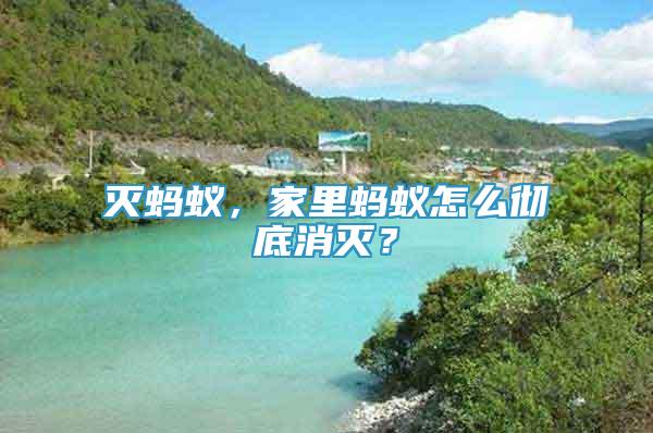 滅螞蟻，家里螞蟻怎么徹底消滅？