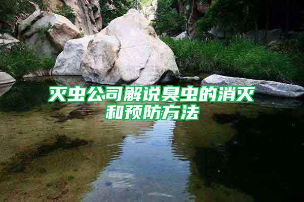 滅蟲公司解說臭蟲的消滅和預(yù)防方法