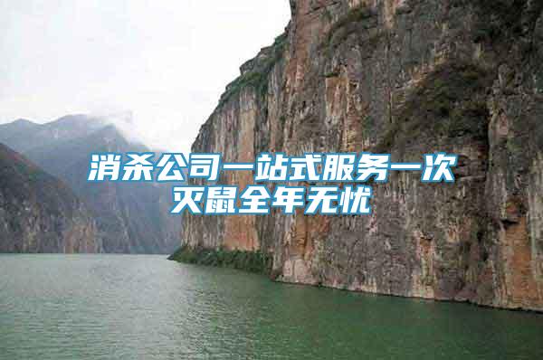 消殺公司一站式服務(wù)一次滅鼠全年無(wú)憂
