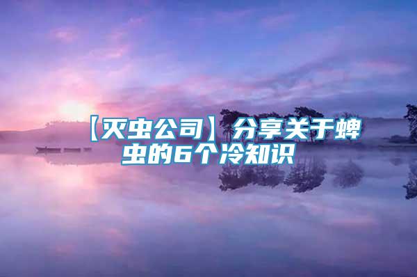【滅蟲公司】分享關(guān)于蜱蟲的6個冷知識