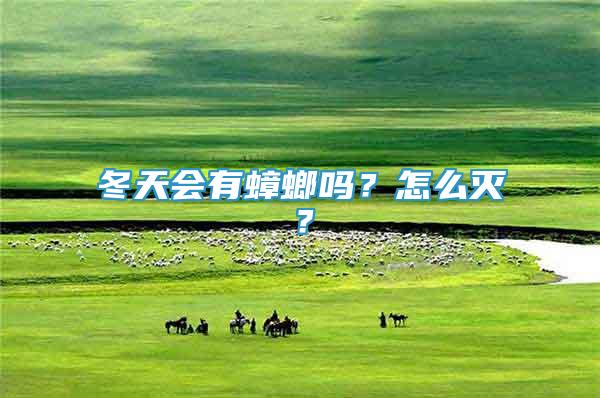 冬天會有蟑螂嗎？怎么滅？