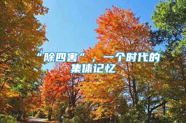 “除四害”，一個(gè)時(shí)代的集體記憶
