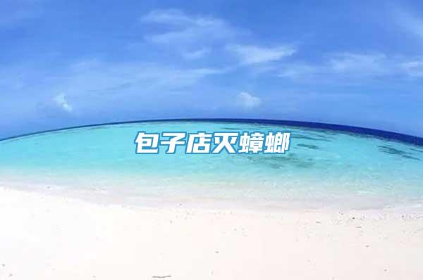 包子店滅蟑螂