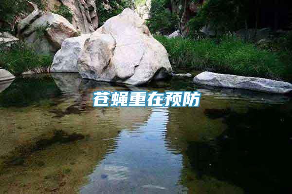 蒼蠅重在預(yù)防