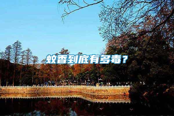 蚊香到底有多毒？