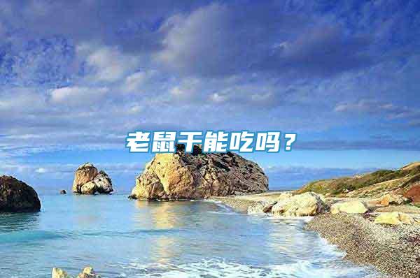 老鼠干能吃嗎？
