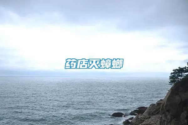 藥店滅蟑螂