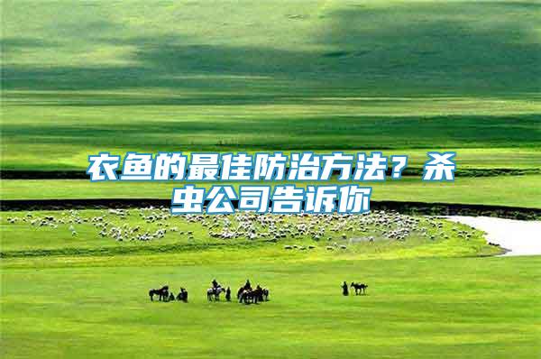 衣魚(yú)的最佳防治方法？殺蟲(chóng)公司告訴你