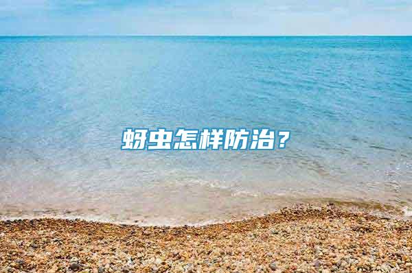 蚜蟲怎樣防治？