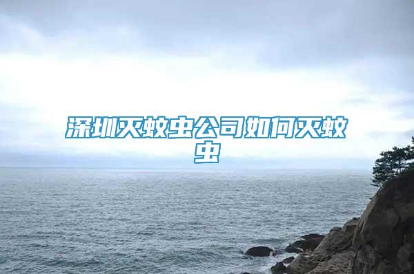 深圳滅蚊蟲公司如何滅蚊蟲