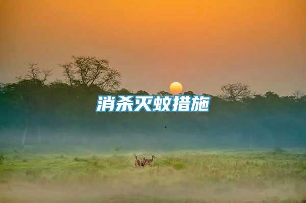 消殺滅蚊措施