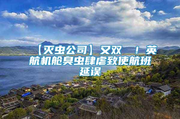 【滅蟲公司】又雙叒叕！英航機艙臭蟲肆虐致使航班延誤