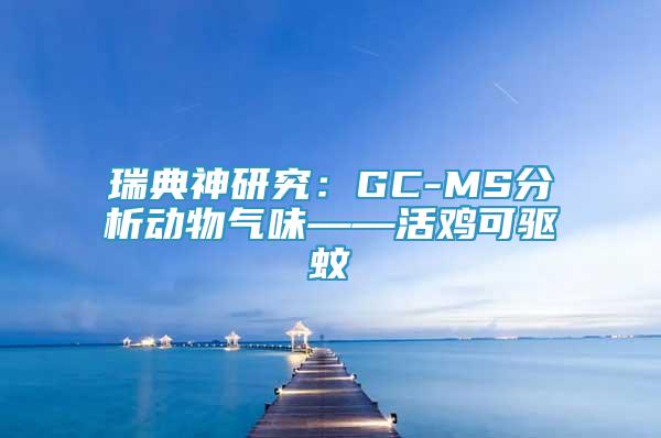 瑞典神研究：GC-MS分析動(dòng)物氣味——活雞可驅(qū)蚊