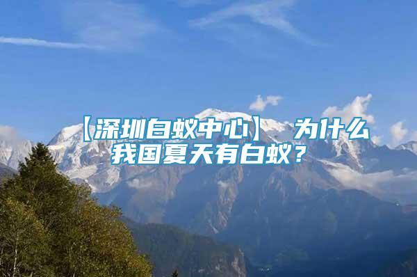 【深圳白蟻中心】 為什么我國夏天有白蟻？