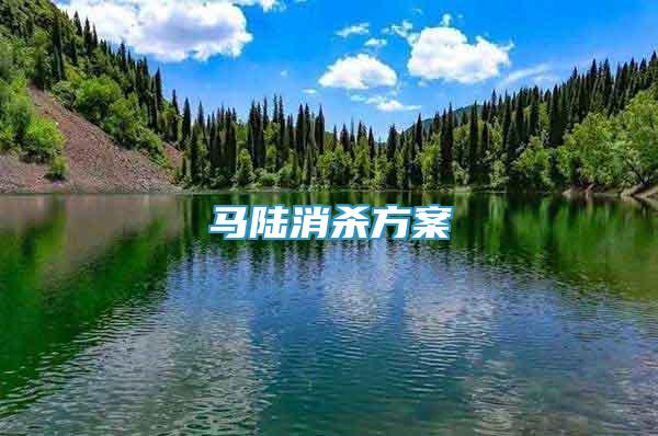 馬陸消殺方案
