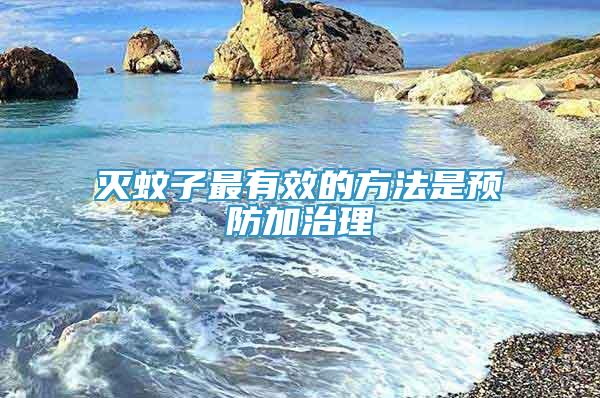 滅蚊子最有效的方法是預防加治理