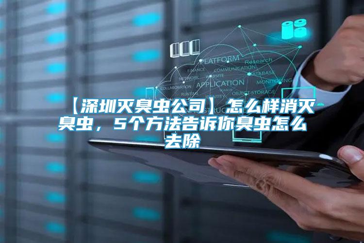 【深圳滅臭蟲公司】怎么樣消滅臭蟲，5個方法告訴你臭蟲怎么去除