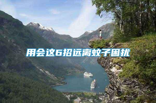 用會(huì)這6招遠(yuǎn)離蚊子困擾