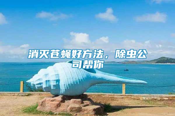 消滅蒼蠅好方法，除蟲公司幫你