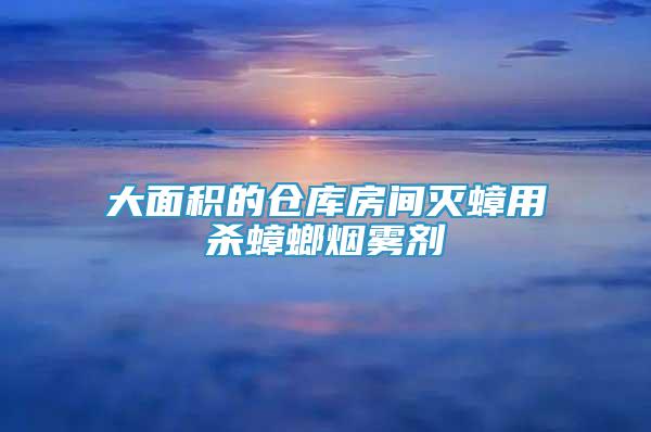 大面積的倉庫房間滅蟑用殺蟑螂煙霧劑