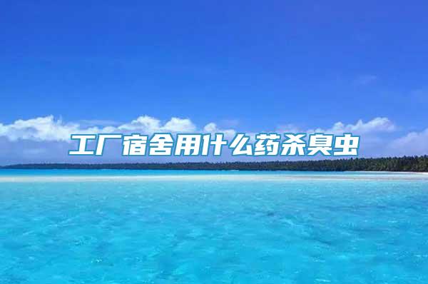 工廠宿舍用什么藥殺臭蟲