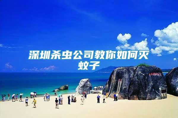 深圳殺蟲公司教你如何滅蚊子