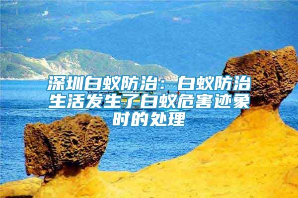 深圳白蟻防治：白蟻防治生活發(fā)生了白蟻危害跡象時的處理