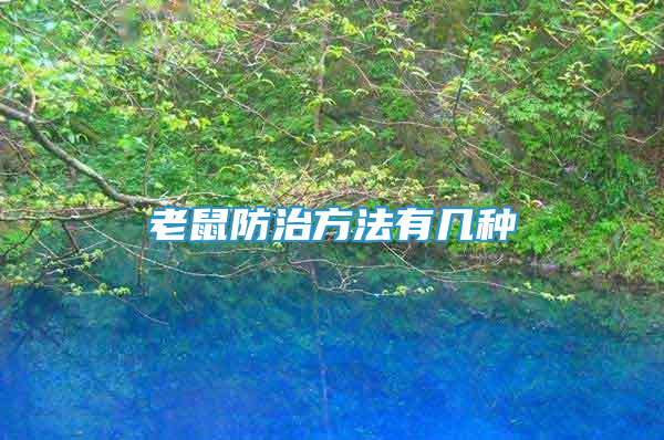 老鼠防治方法有幾種